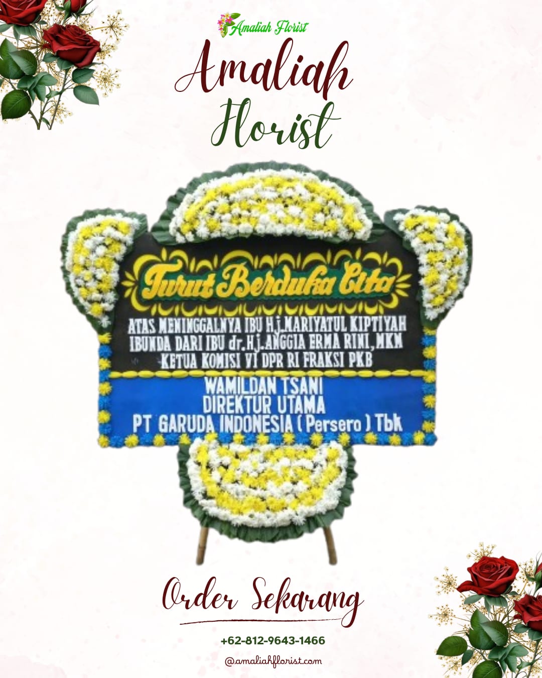 Papan Bunga Duka Pangenan